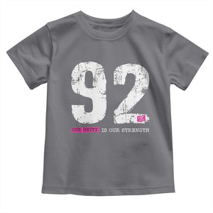 The 92% Black Women Power Toddler T Shirt Black History Month TS10 Charcoal Print Your Wear