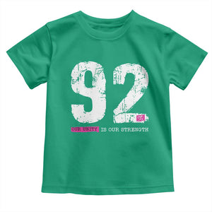 The 92% Black Women Power Toddler T Shirt Black History Month TS10 Irish Green Print Your Wear