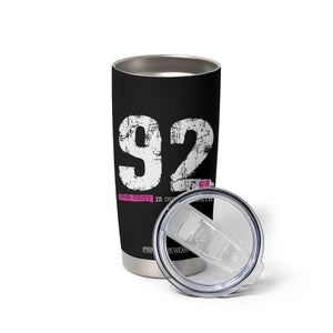 The 92% Black Women Power Tumbler Cup Black History Month TS10 Print Your Wear