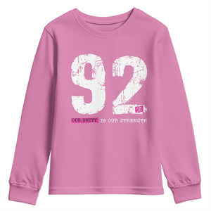 The 92% Black Women Power Youth Sweatshirt Black History Month TS10 Azalea Print Your Wear