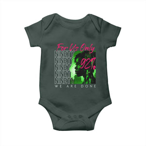 The 92% Black Women Power Baby Onesie For Us Only 92% We Are Done TS10 Print Your Wear