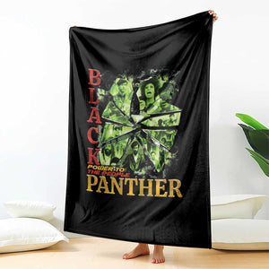 Vintage Black Panther Party Throw Blanket Newton Seale Shakur Black History Month Juneteenth TS10 Print Your Wear