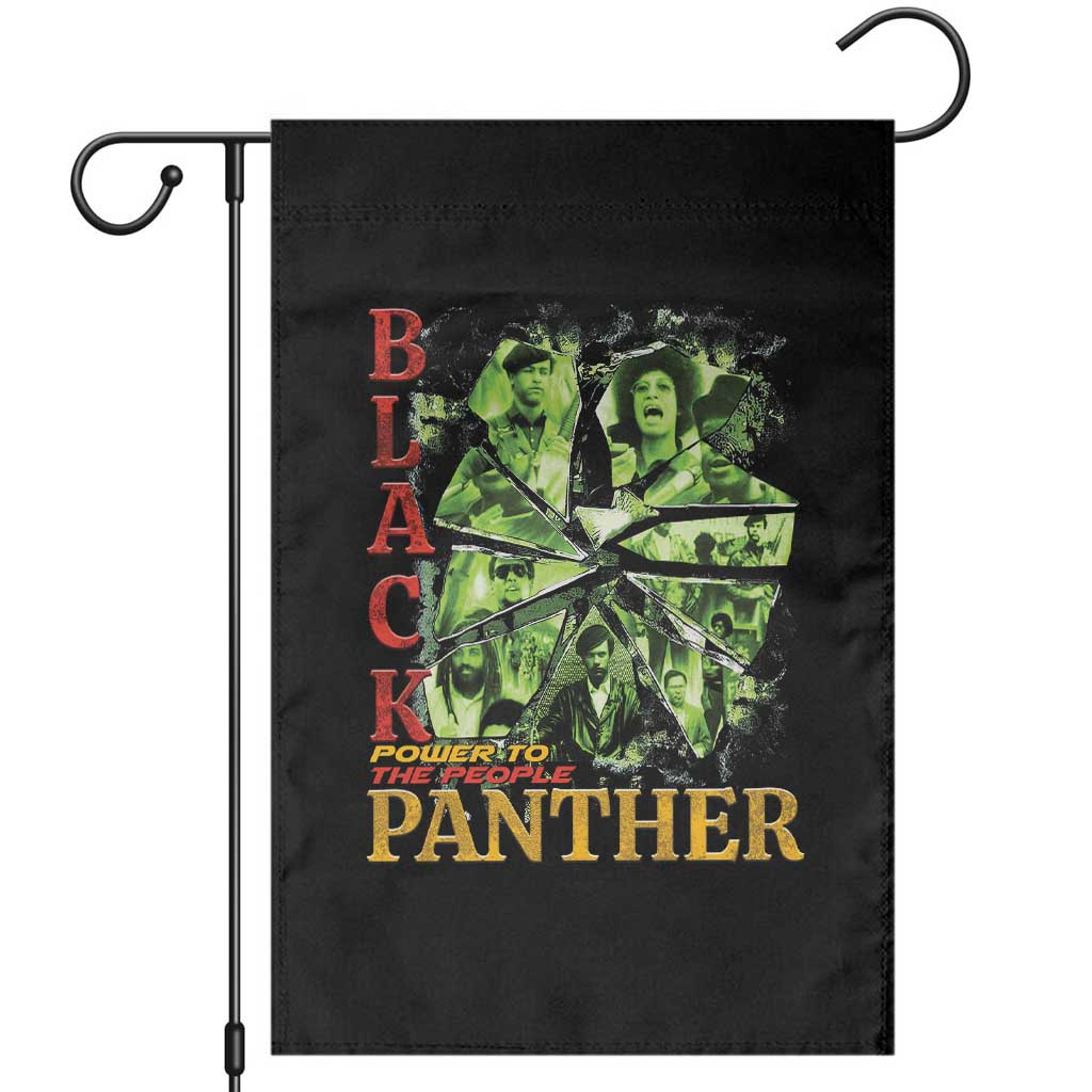 Vintage Black Panther Party Garden Flag Newton Seale Shakur Black History Month Juneteenth TS10 Black Print Your Wear