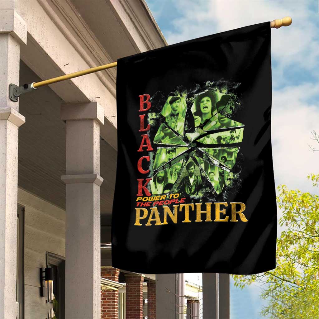 Vintage Black Panther Party Garden Flag Newton Seale Shakur Black History Month Juneteenth TS10 Print Your Wear