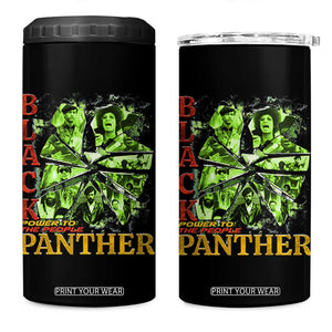 Vintage Black Panther Party 4 in 1 Can Cooler Tumbler Newton Seale Shakur Black History Month Juneteenth TS10 One Size: 16 oz Black Print Your Wear