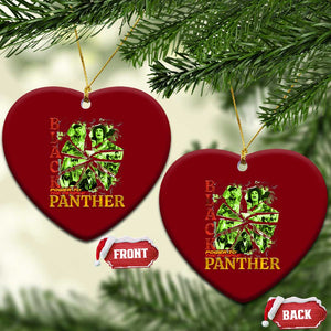 Vintage Black Panther Party Ceramic Ornament Newton Seale Shakur Black History Month Juneteenth TS10 Print Your Wear
