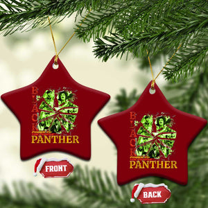 Vintage Black Panther Party Ceramic Ornament Newton Seale Shakur Black History Month Juneteenth TS10 Print Your Wear