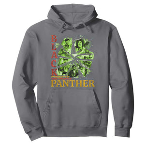 Vintage Black Panther Party Hoodie Newton Seale Shakur Black History Month Juneteenth TS10 Charcoal Print Your Wear