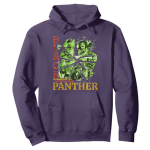 Vintage Black Panther Party Hoodie Newton Seale Shakur Black History Month Juneteenth TS10 Purple Print Your Wear