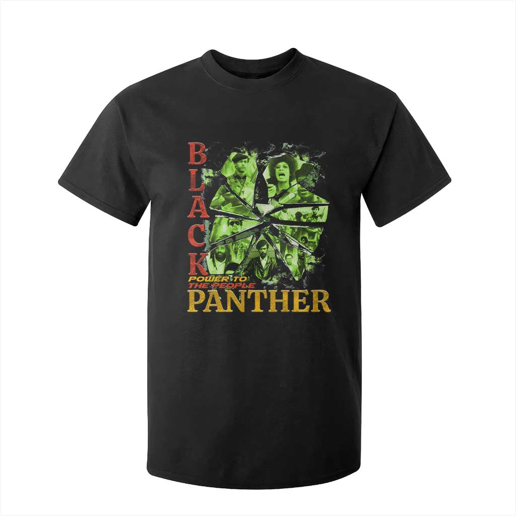 Vintage Black Panther Party T Shirt For Kid Newton Seale Shakur Black History Month Juneteenth TS10 Black Print Your Wear