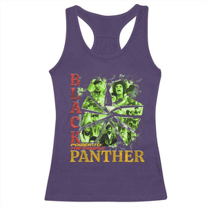 Vintage Black Panther Party Racerback Tank Top Newton Seale Shakur Black History Month Juneteenth TS10 Purple Print Your Wear