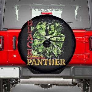 Vintage Black Panther Party Spare Tire Cover Newton Seale Shakur Black History Month Juneteenth TS10 Black Print Your Wear
