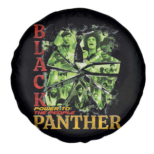 Vintage Black Panther Party Spare Tire Cover Newton Seale Shakur Black History Month Juneteenth TS10 Print Your Wear