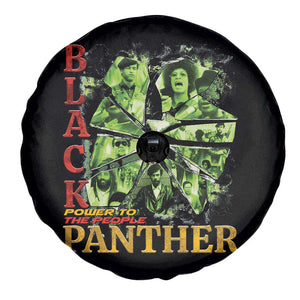 Vintage Black Panther Party Spare Tire Cover Newton Seale Shakur Black History Month Juneteenth TS10 Print Your Wear