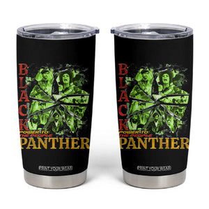 Vintage Black Panther Party Tumbler Cup Newton Seale Shakur Black History Month Juneteenth TS10 Black Print Your Wear