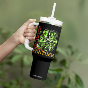Vintage Black Panther Party Tumbler With Handle Newton Seale Shakur Black History Month Juneteenth TS10 Print Your Wear