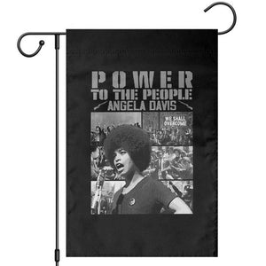 Power To The People Garden Flag Black History Angela Davis Black Panther Party TS10 Black Print Your Wear