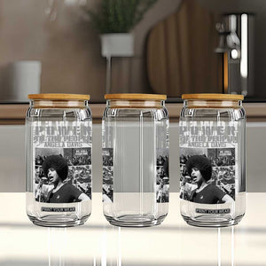 Power To The People Glass Can Black History Angela Davis Black Panther Party TS10 Print Your Wear