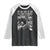 Power To The People Raglan Shirt Black History Angela Davis Black Panther Party TS10 Black White Print Your Wear