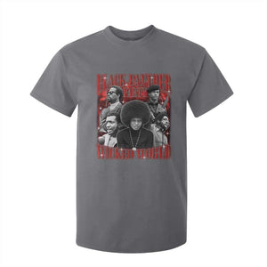 Black Panther Party T Shirt For Kid Black History Month TS10 Charcoal Print Your Wear