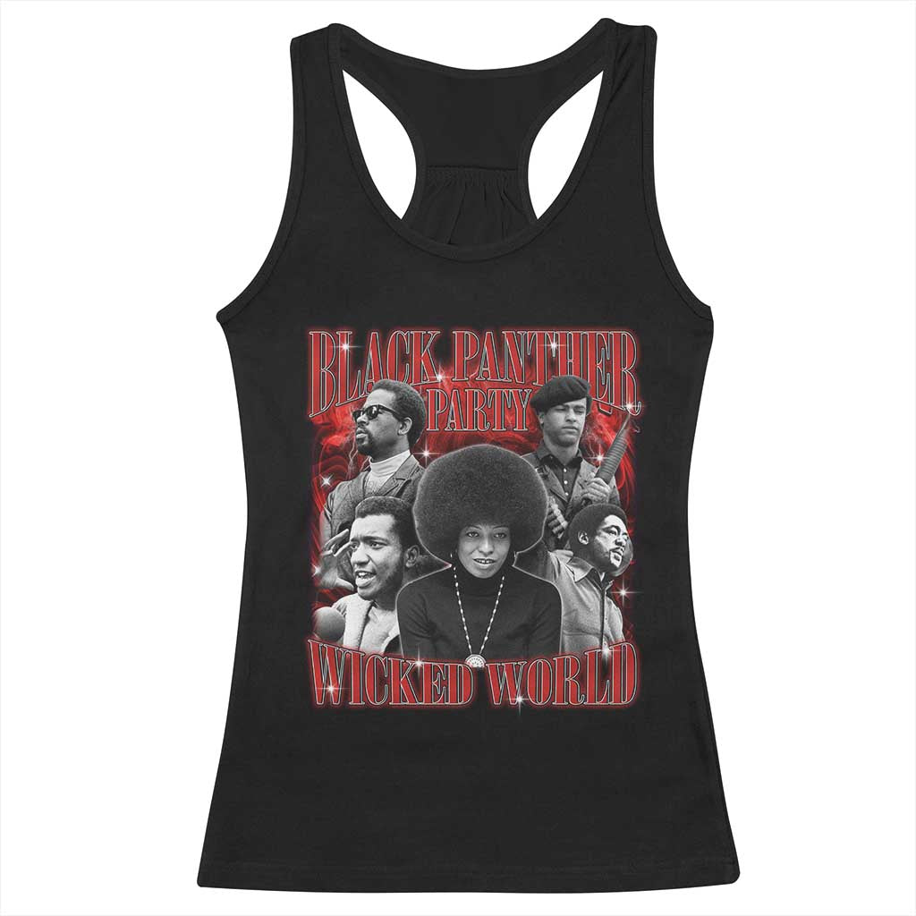 Black Panther Party Racerback Tank Top Black History Month TS10 Black Print Your Wear