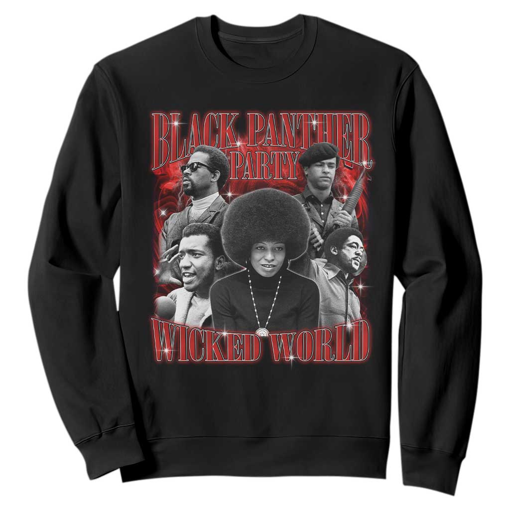 Black Panther Party Sweatshirt Black History Month TS10 Black Print Your Wear