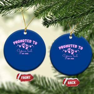 Personalized Gender Reveal Ceramic Ornament Custom Text Baby Girl Reveal Pink Family Matching TS10 1pc Blue Print Your Wear