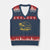 Retirement V-Neck Knit Sweater Vest It's 5 O'clock Everywhere I'm Retired Summer Vibes TS10 Navy Red Print Your Wear