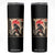 Samurai Bigfoot Skinny Tumbler Japanese Vintage Sasquatch Graphic Ukiyo-e Art Funny TS10 Black Print Your Wear