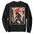 Samurai Bigfoot Sweatshirt Japanese Vintage Sasquatch Graphic Ukiyo-e Art Funny TS10 Black Print Your Wear