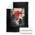 Samurai Bigfoot Throw Blanket Funny Japanese Retro Vintage Sasquatch Graphic Ukiyo-e Art TS10 Black Print Your Wear