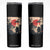 Samurai Bigfoot Skinny Tumbler Funny Japanese Retro Vintage Sasquatch Graphic Ukiyo-e Art TS10 Black Print Your Wear