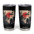 Samurai Bigfoot Tumbler Cup Funny Japanese Retro Vintage Sasquatch Graphic Ukiyo-e Art TS10 Black Print Your Wear