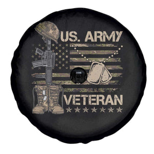 US Army Veteran Flag Spare Tire Cover TS10 Print Your Wear