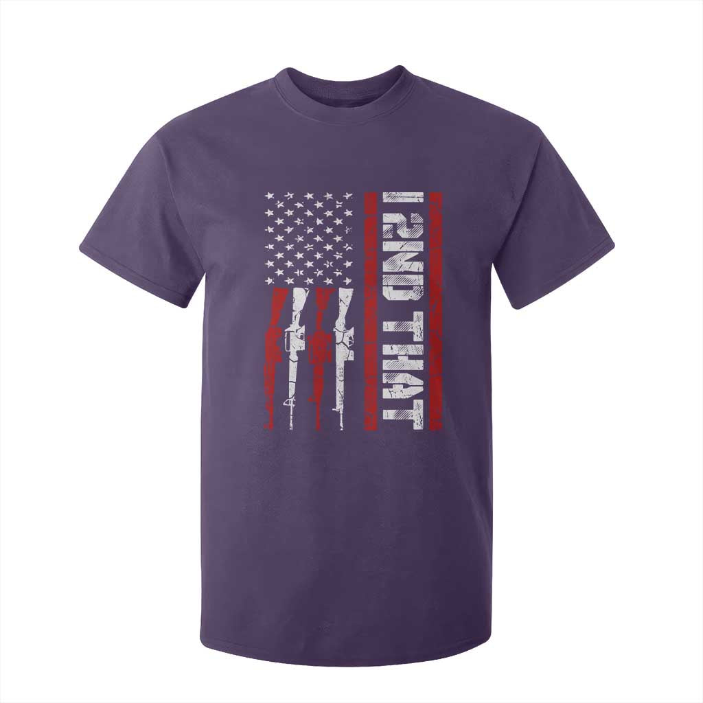 Vintage USA Flag 2nd Amendment T Shirt For Kid Pro Gun Lovers TS10 Purple Print Your Wear