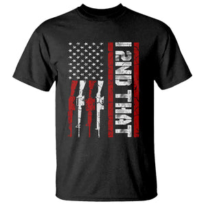 Vintage USA Flag 2nd Amendment T Shirt Pro Gun Lovers TS10 Black Print Your Wear