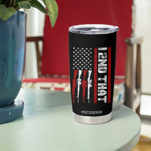 Vintage USA Flag 2nd Amendment Tumbler Cup Pro Gun Lovers TS10 Print Your Wear