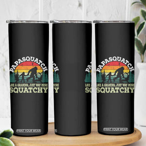 Grandpa Bigfoot Skinny Tumbler Retro Sasquatch Funny TS10 Print Your Wear