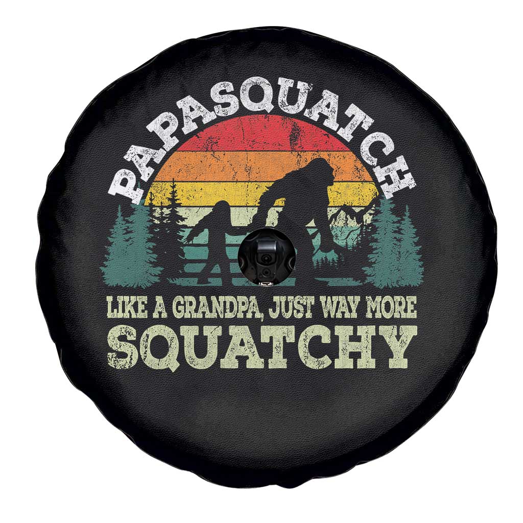 Grandpa Bigfoot Spare Tire Cover Retro Sasquatch Funny TS10 Print Your Wear