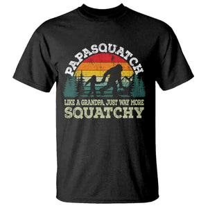 Grandpa Bigfoot T Shirt Retro Sasquatch Funny TS10 Black Print Your Wear