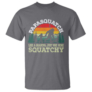 Grandpa Bigfoot T Shirt Retro Sasquatch Funny TS10 Charcoal Print Your Wear