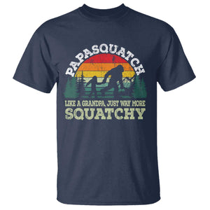 Grandpa Bigfoot T Shirt Retro Sasquatch Funny TS10 Navy Print Your Wear