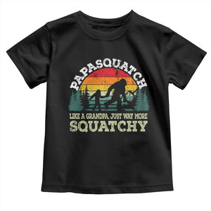 Grandpa Bigfoot Toddler T Shirt Retro Sasquatch Funny TS10 Black Print Your Wear
