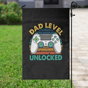 Funny New Dad Garden Flag Retro Dad Level Unlocked Gaming Gamer TS10 Print Your Wear