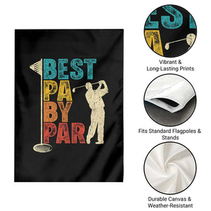 Golf Gifts for Dad Garden Flag Retro Best Pa By Par Fathers Day TS10 Print Your Wear
