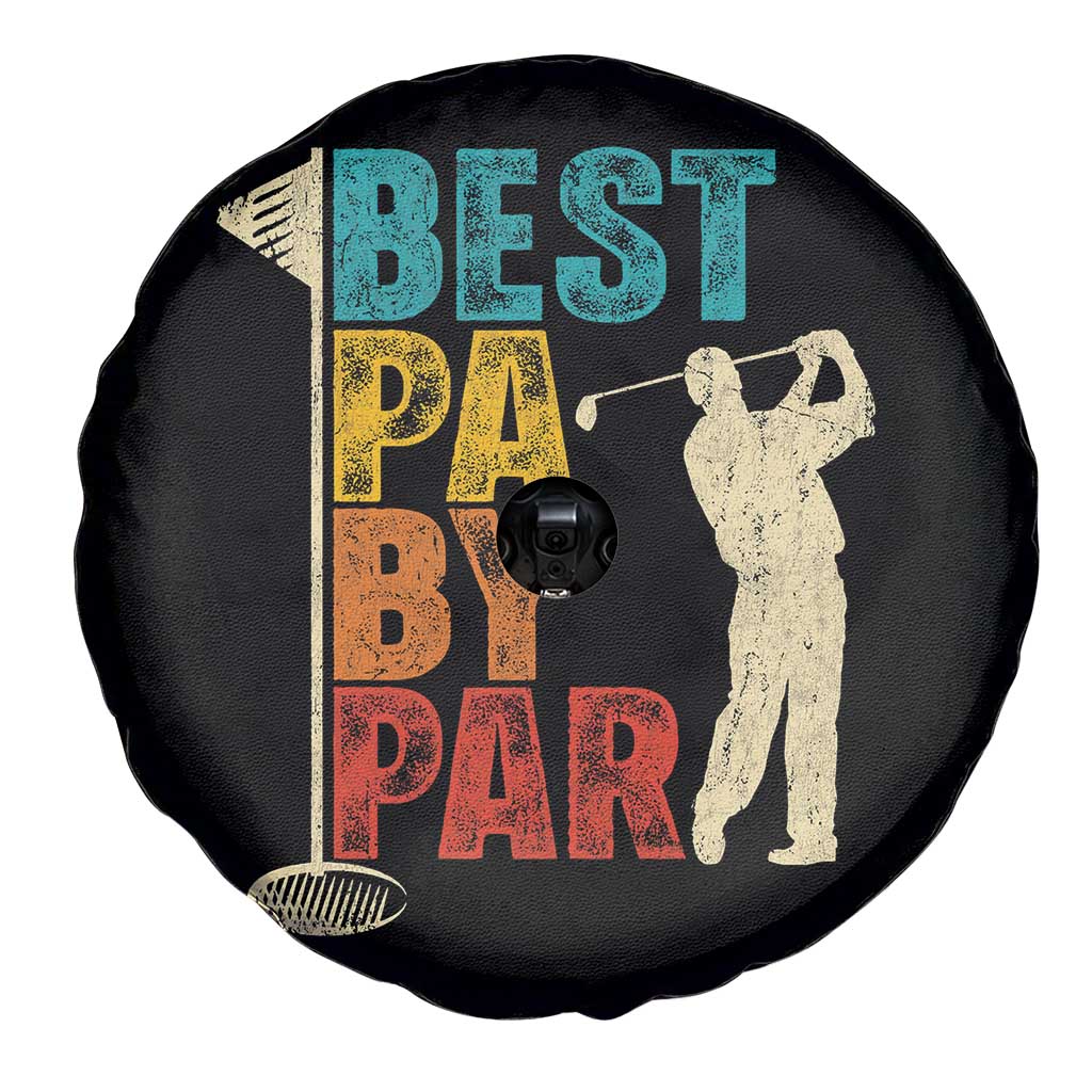 Golf Gifts for Dad Spare Tire Cover Retro Best Pa By Par Fathers Day TS10 Print Your Wear