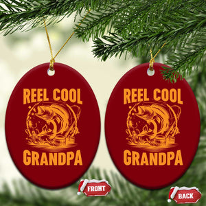 Funny Fishing Vintage Reel Cool Grandpa Ceramic Ornament TS10 Print Your Wear