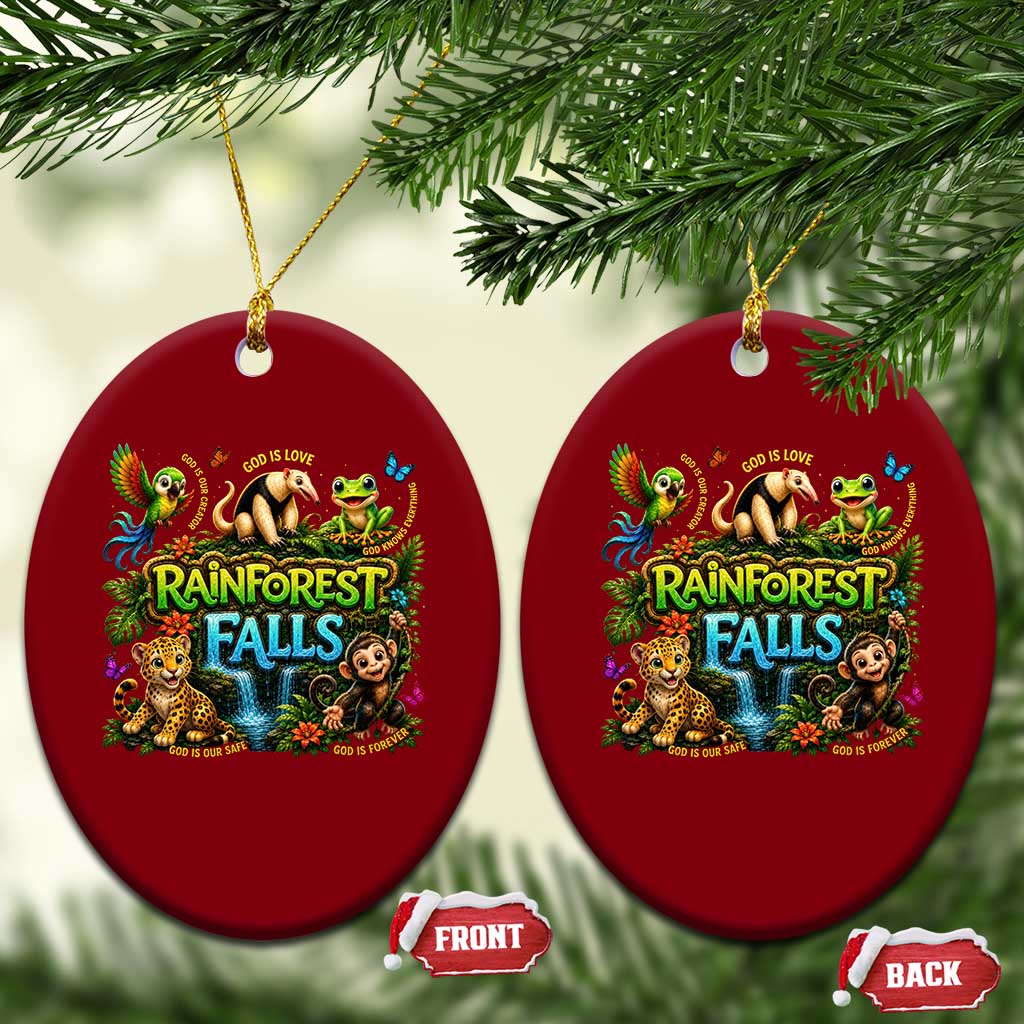 VBS 2026 Ceramic Ornament Rainforest Falls Exploring The Nature of God VBS 2026 TS10 Print Your Wear