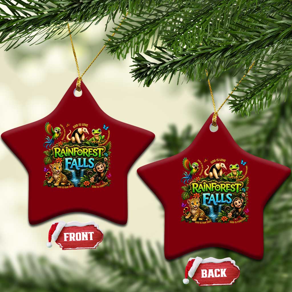 VBS 2026 Ceramic Ornament Rainforest Falls Exploring The Nature of God VBS 2026 TS10 Print Your Wear