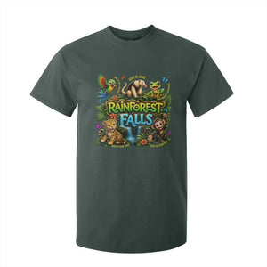 VBS 2026 T Shirt For Kid Rainforest Falls Exploring The Nature of God VBS 2026 TS10 Dark Forest Green Print Your Wear